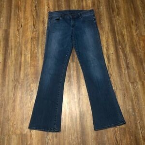 Kut From The Kloth Jeans Women's 8s Bootcut Dark Wash Stretch Denim